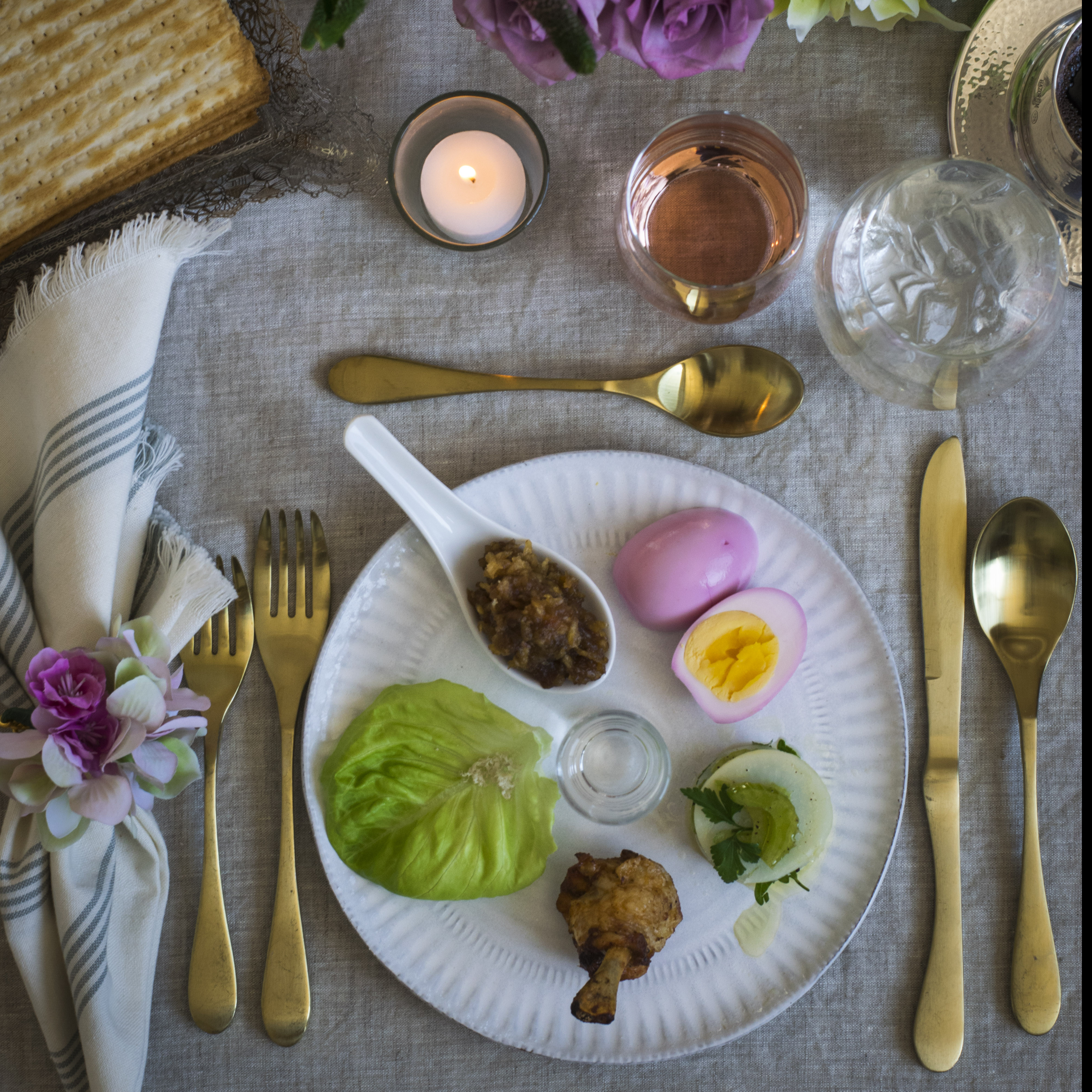 Passover Seder Plate and Homemade Haroset Recipe The Feedfeed