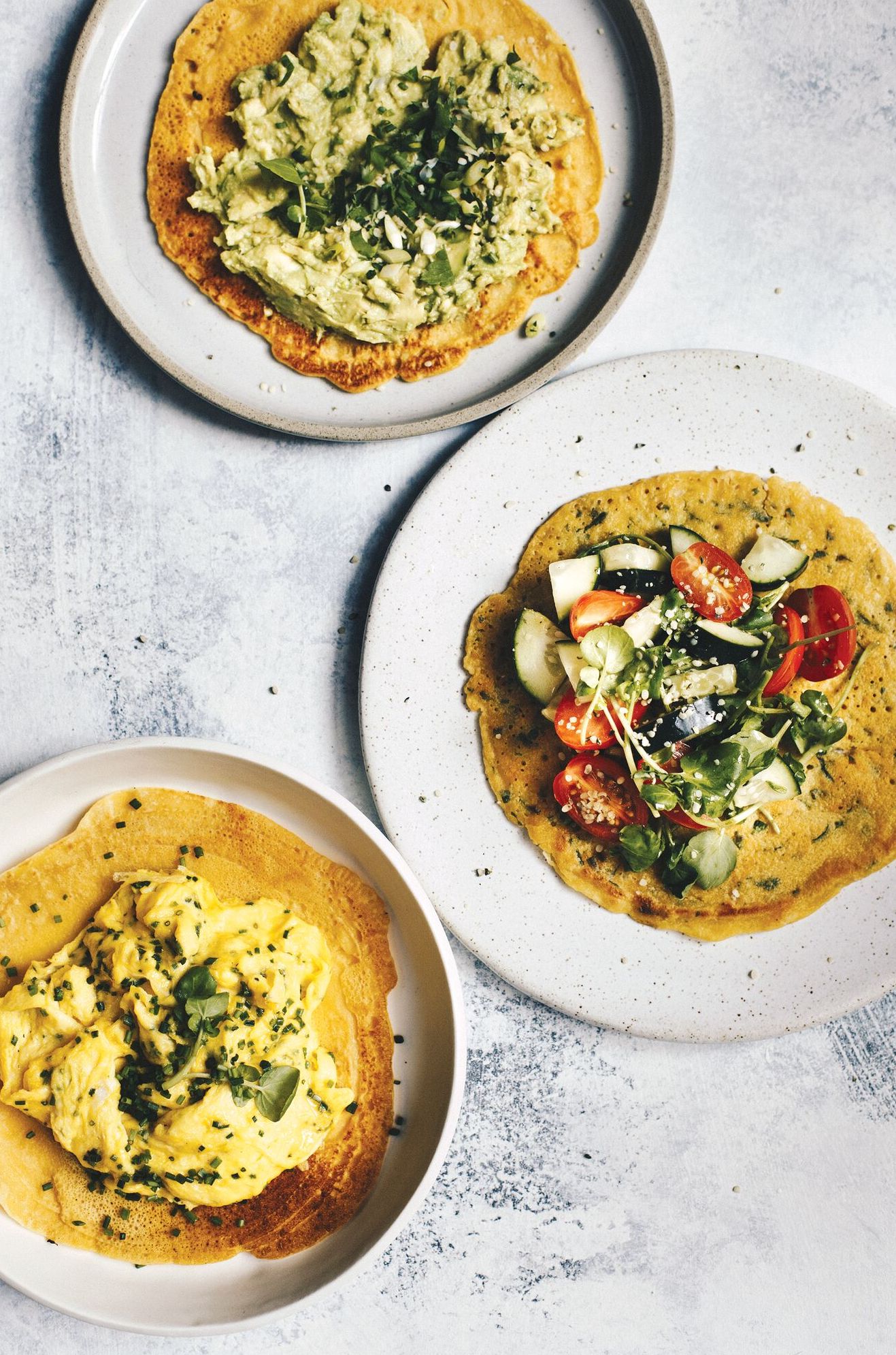 Chickpea Crepes Recipe The Feedfeed