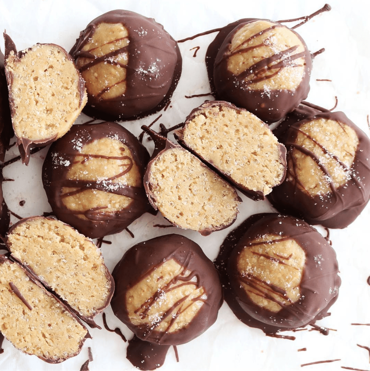 Puffed Quinoa and Peanut Butter Crunch Balls Recipe The Feedfeed