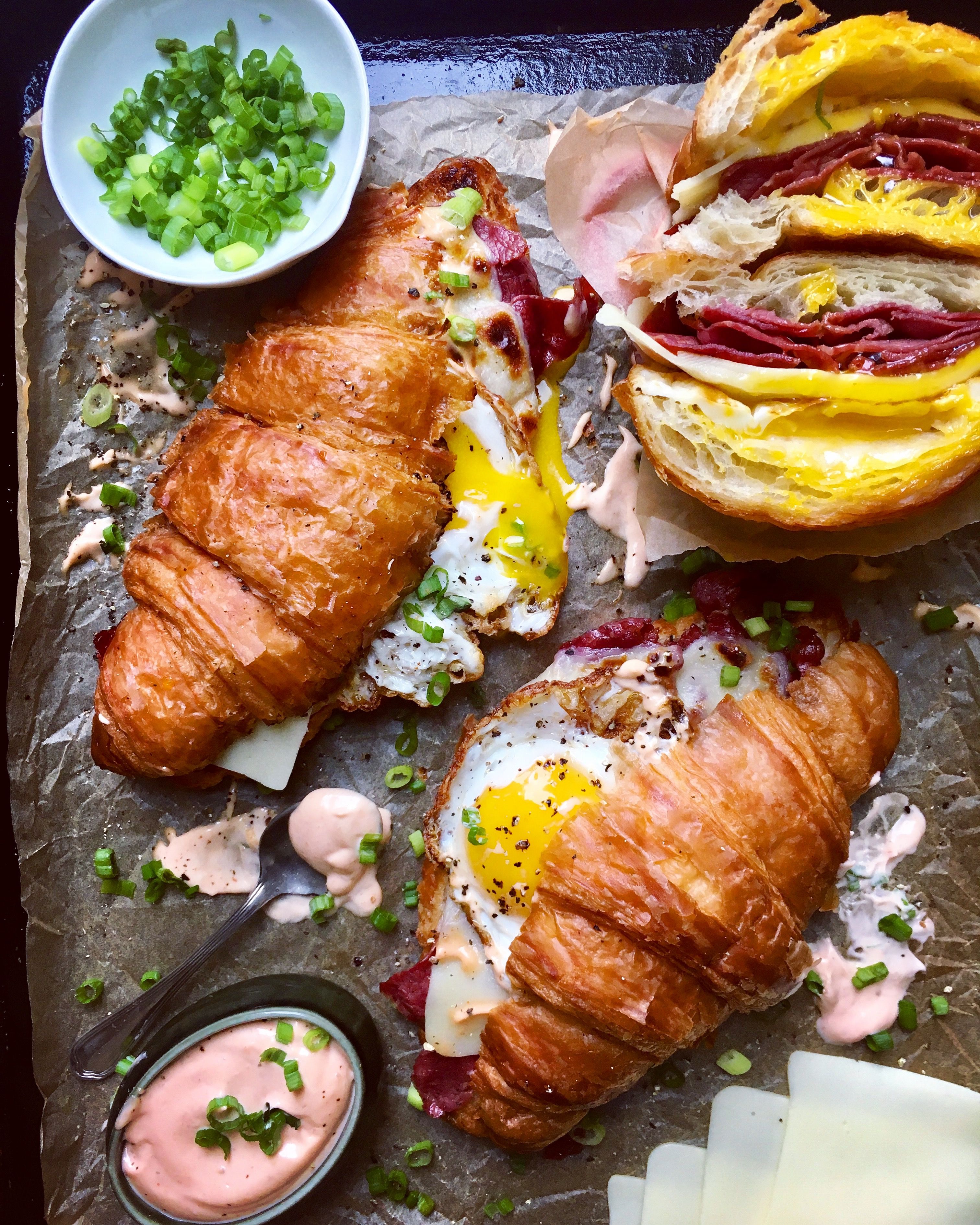 Griddled Corned Beef Breakfast Sandwich Recipe The Feedfeed