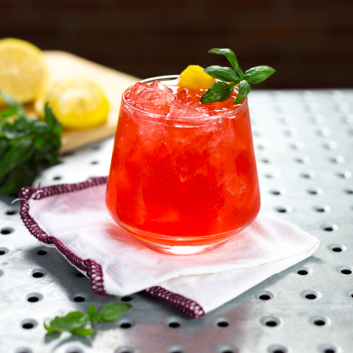 Blood Orange Vodka Aperol & Basil Recipe The Feedfeed