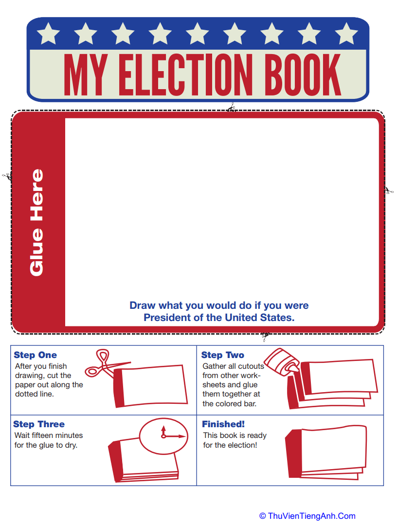 Make Your Own Election Book Thư Viện Tiếng Anh