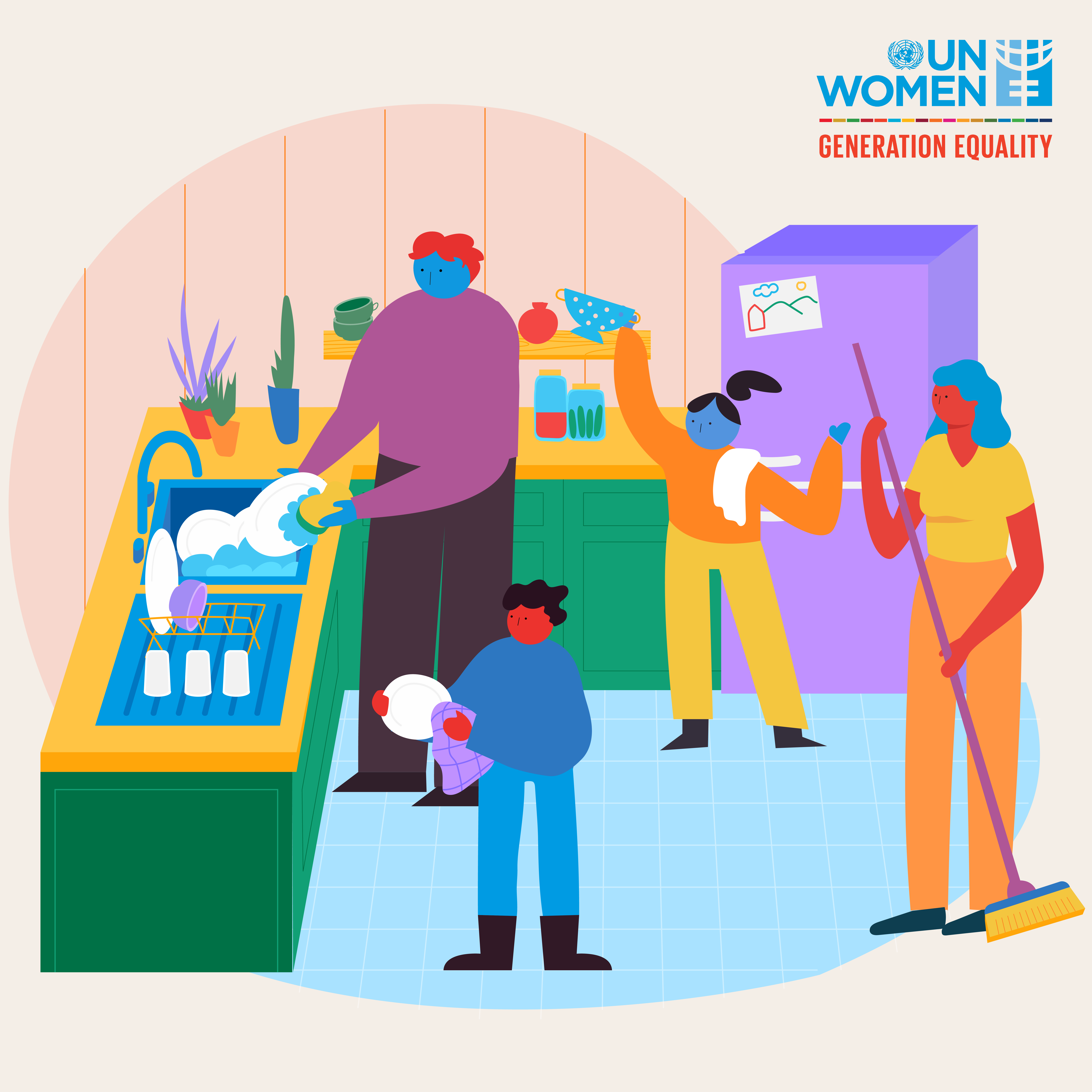 Unpaid care and domestic work we’re not all in the same boat UN