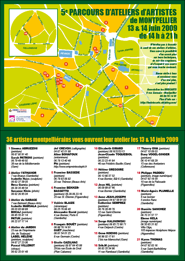 On n'est pas des quiches !!! 5ème Parcours d'Ateliers d