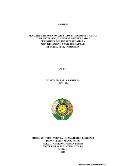 Pengaruh Debt to Asset Ratio (DAR), Debt to Equity Ratio (DER) terhadap Return  on Asset (ROA) pada Perusahaan Pertanian yang Terdaftar di Bursa Efek  Indonesia