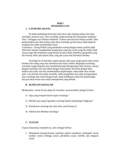 Top PDF Hakikat sosiologi sebagai ilmu pengetahu (1) - 123dok.com