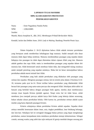 LAPORAN TUGAS MANDIRI 001