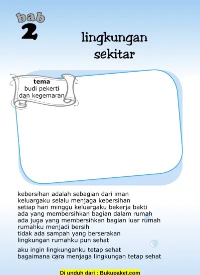 Bab 2 Lingkungan Sekitar