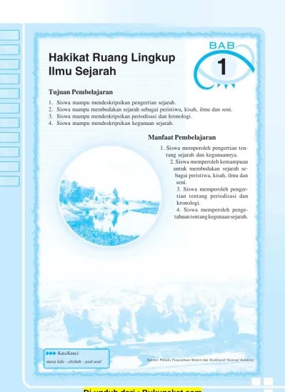 Bab 1 Hakikat Ruang Lingkup Ilmu Sejarah