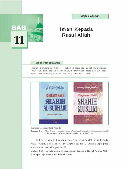 Top PDF PAI Kelas 8. Bab 11. Iman Kepada Rasul Allah - 123dok.com