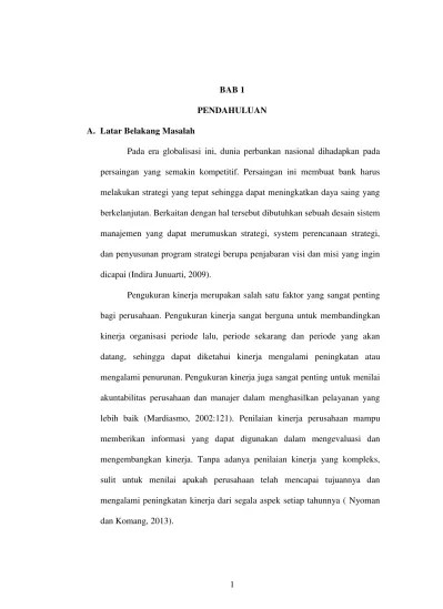 Top PDF ANALISIS PENGUKURAN KINERJA DENGAN METODE Analisis Pengukuran  Kinerja Dengan Metode Balance Scorecard Di PD.BPR.BKK Karangmalang (Periode  Tahun 2012-2014). - 123dok.com