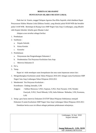 Top PDF BERITA ACARA RAPAT KELULUSAN - 123dok.com