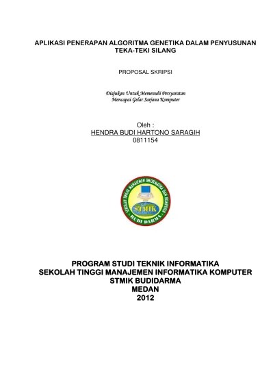 0 JUDUL LEMBAR PENGESAHAN