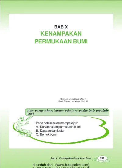 Bab 10 Kenampakan Permukaan Bumi