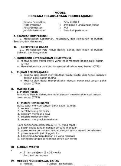 Rpp yang berkaitan dengan lingkungan. Contoh Rpp Adiwiyata Sekolah Dasar Sd Kelas 1 2 3 4 5 6 Berkas Sekolah Rpplhkelas6