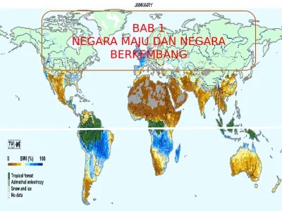 BAB 1 NEGARA MAJU DAN NEGARA BERKEMBANG