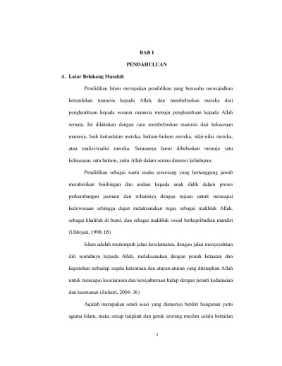 Top PDF PENDAHULUAN NILAI-NILAI PENDIDIKAN AQIDAH DALAM PERANG BADAR. -  123dok.com