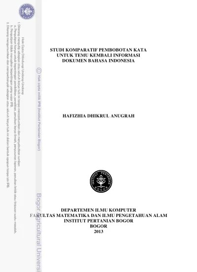 Top PDF Pembobotan Kata pada Query Expansion dengan Tesaurus dalam  Pencarian Dokumen Bahasa Indonesia - 123dok.com