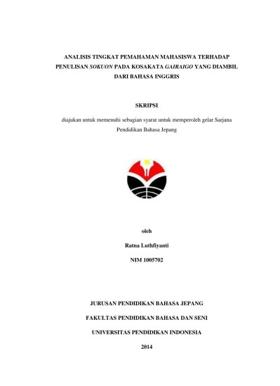 Top PDF Penulisan dalam Bahasa Inggris - 123dok.com