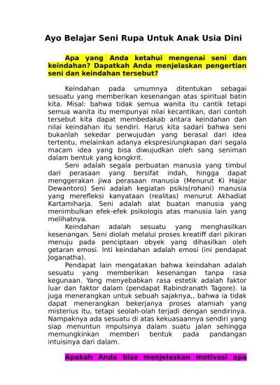 Top PDF seni rupa anak - 123dok.com