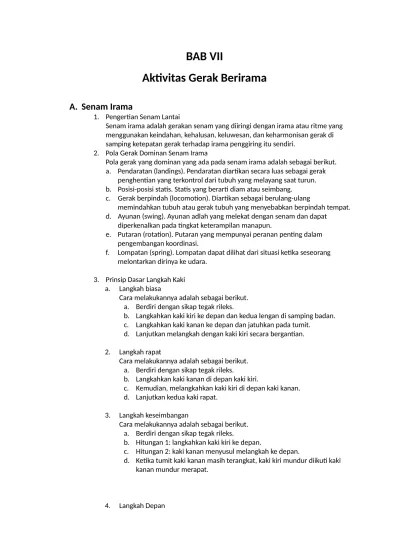 Top PDF A. Pengertian dan Asal Usul Aktivitas Gerak Berirama - Bab 7  Aktivitas Gerak berirama - 123dok.com