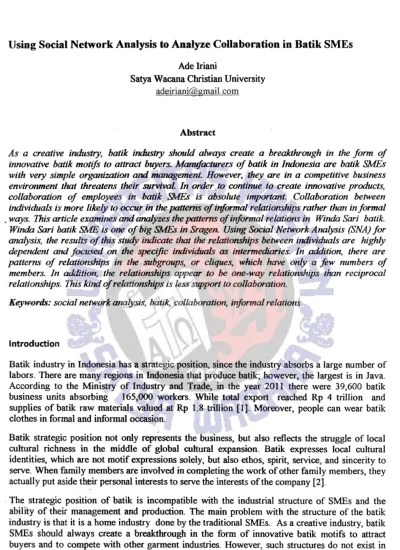 Top PDF LAPPEN Ade Iriani Prototype Model Faktor jurnal 2 - 123dok.com