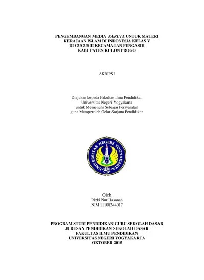 Top PDF KETERAMPILAN MENGANYAM PADA ANAK TK KELOMPOK B GUGUS II KECAMATAN  PENGASIH KULON PROGO. - 123dok.com