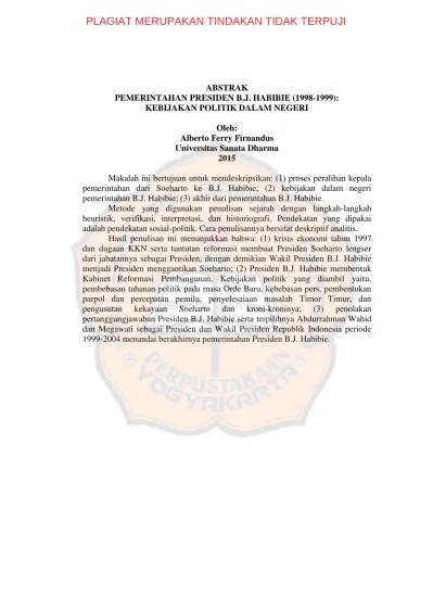 Makalah Sejarah Bj Habibie