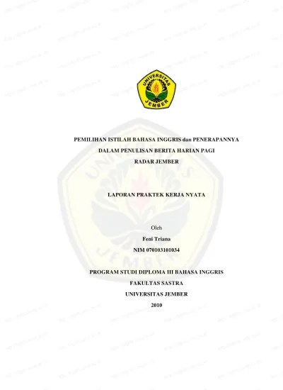 Top PDF Penulisan dalam Bahasa Inggris - 123dok.com