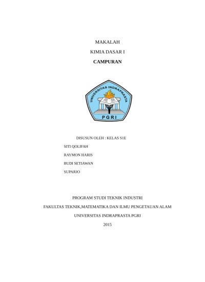 Top PDF Makalah Kimia - 123dok.com