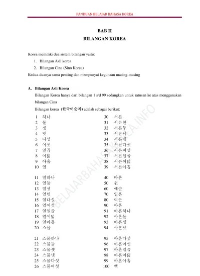Top PDF Ebook tutorial belajar bahasa korea terlengkap - Arcab Smart modul  bab 2 - 123dok.com