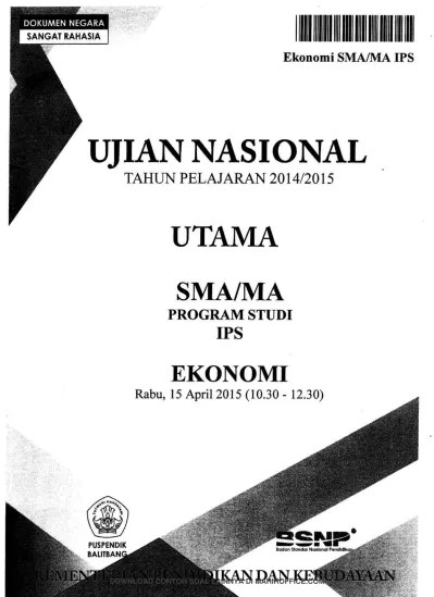 Top PDF Soal UN SMA IPS Ekonomi 2015 mahiroffice.com - 123dok.com
