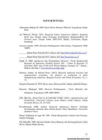 Top PDF PENGARUH FAKTOR AGLOMERASI INDUSTRI, ANGKATAN KERJA DAN TINGKAT  UPAH TERHADAP PERTUMBUHAN EKONOMI KABUPATEN KOTA DI PROVINSI JAWA TENGAH  TAHUN 2005 2010 - 123dok.com