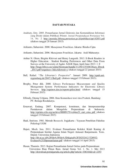 Perbandingan Pemanfaatan Bahan Tercetak dan Elektronik oleh Digital Natives  (Studi Kasus pada Mahasiswwa Program Studi Ilmu Perpustakaan Universitas  Sumatera Utara)