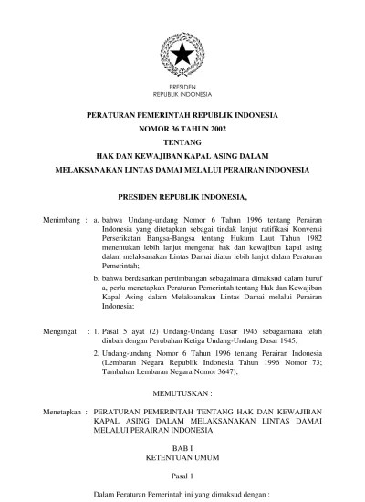 Wawasan Nusantara Ahsinufadli lintas damai adalah