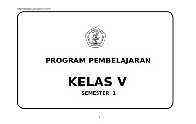 Top PDF Kurikulum SD KTSP: Administrasi Pembelajaran Guru SD Kelas V -  Terlengkap Update Terbaru | Wiki Edukasi Promes - 123dok.com