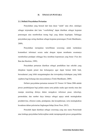 Analisis Faktor-Faktor yang Mempengaruhi Kinerja dan Strategi Peningkatan  Kinerja Penyuluh Pertanian di Kabupaten Langkat