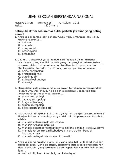 KUNCI PAKET UTAMA ANT213