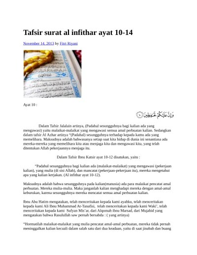 Tafsir surat al infithar ayat 10 14 (3)
