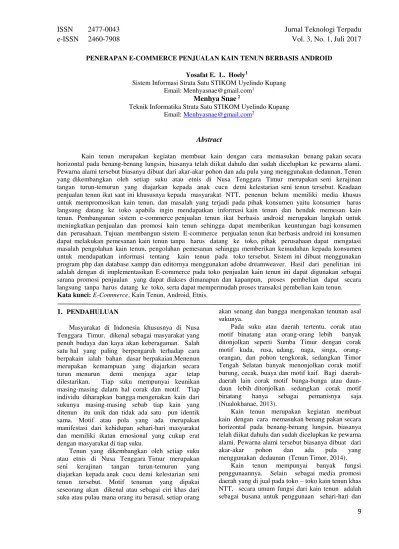 Top PDF Strata Satu - 123dok.com