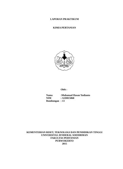 Laporan praktikum kimia pengenalan alat