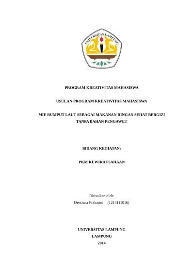 PROGRAM KREATIVITAS MAHASISWA USULAN PRO (3)