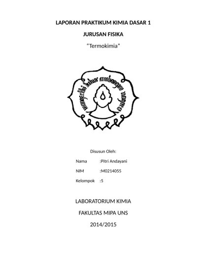 Top PDF LAPORAN PRAKTIKUM KIMIA DASAR 1 (1) - 123dok.com