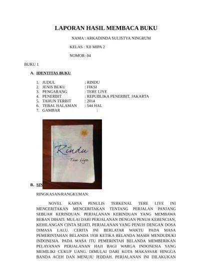 LAPORAN HASIL MEMBACA BUKU docx