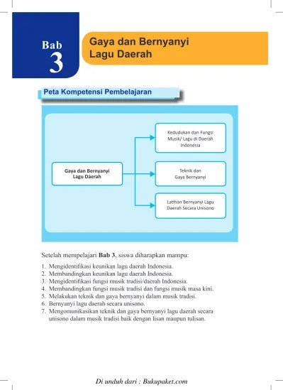 Bab 3 Gaya dan Bernyanyi lagu Daerah