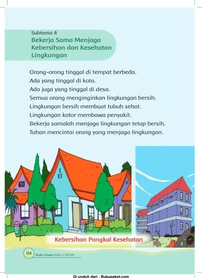Subtema 4 Bekerja Sama Menjaga Kebersihan dan Kesehatan Lingkungan