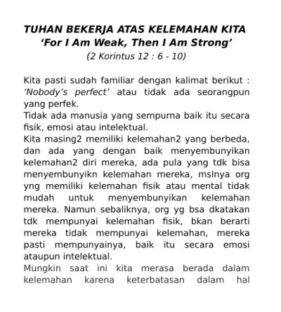 Top PDF Bagaimana kelemahan manusia mendorong seseorang untuk berpikir -  123dok.com