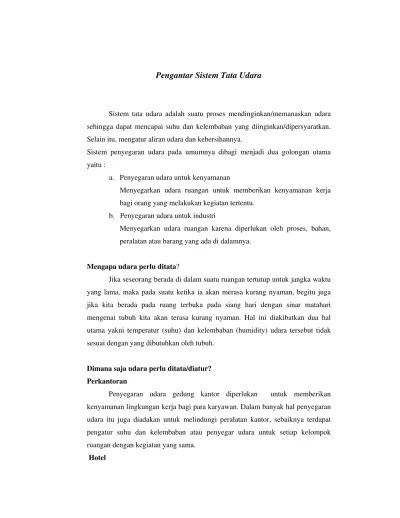 Top PDF Sistem refrigerasi dan tata udara jilid (2) - 123dok.com