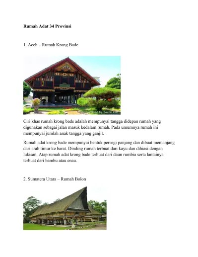 Top PDF Rumah dan Adat 34 Provinsi - 123dok.com