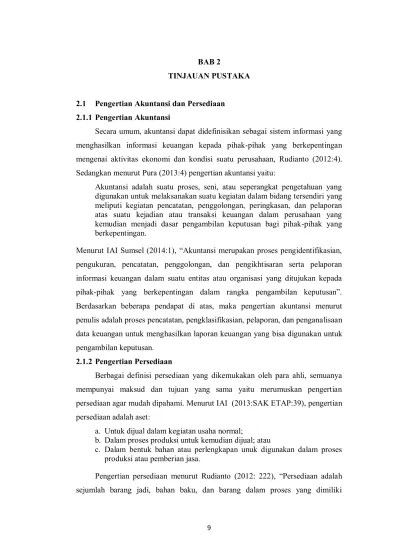 BAB 2 TINJAUAN PUSTAKA 2.1 Pengertian Akuntansi dan Persediaan 2.1.1  Pengertian Akuntansi - ANALISIS PENERAPAN SISTEM PERPETUAL DAN METODE FIFO  PADA PERSEDIAAN BARANG DAGANG PD MANAU JAYA PALEMBANG - POLSRI REPOSITORY